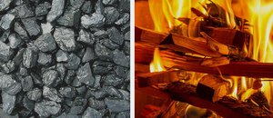 Использование угля и дров для отопления