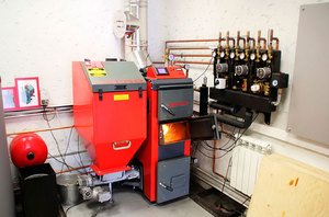 Использование котла дрова-газ для отопления